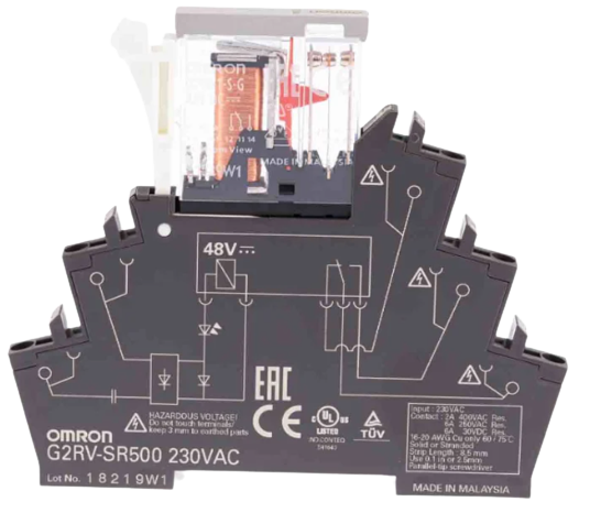 G2RV-SR500 230V AC Slim Röle