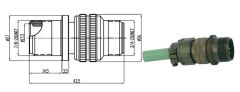 MS3101-14S-7P Konnektör