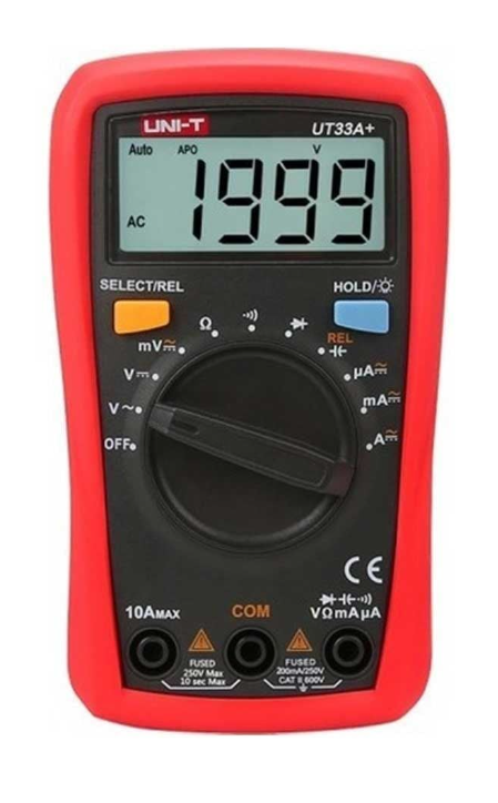 Unit UT33A+ 600V Dijital Multimetre Ölçü Aleti
