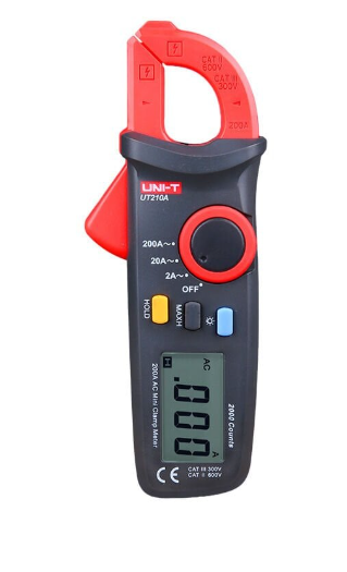 UNI-T UT210A Mini Pensampermetre 200A AC 600V Kompakt Dijital Multimetre