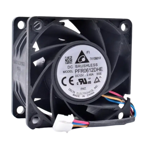 Delta PFR0612DHE 12V 2.40A Sunucu ve Endüstriyel Soğutma Fanı (60x60x38mm)