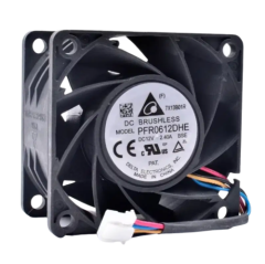 Delta PFR0612DHE 12V 2.40A Sunucu ve Endüstriyel Soğutma Fanı (60x60x38mm)