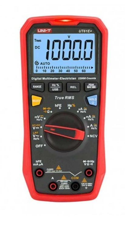 Unit UT61E+ 1000V True RMS Dijital Multimetre Ölçü Aleti