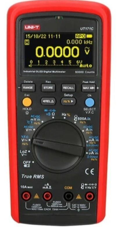 UNI-T UT171C Endüstriyel True Rms Dijital Multimetre