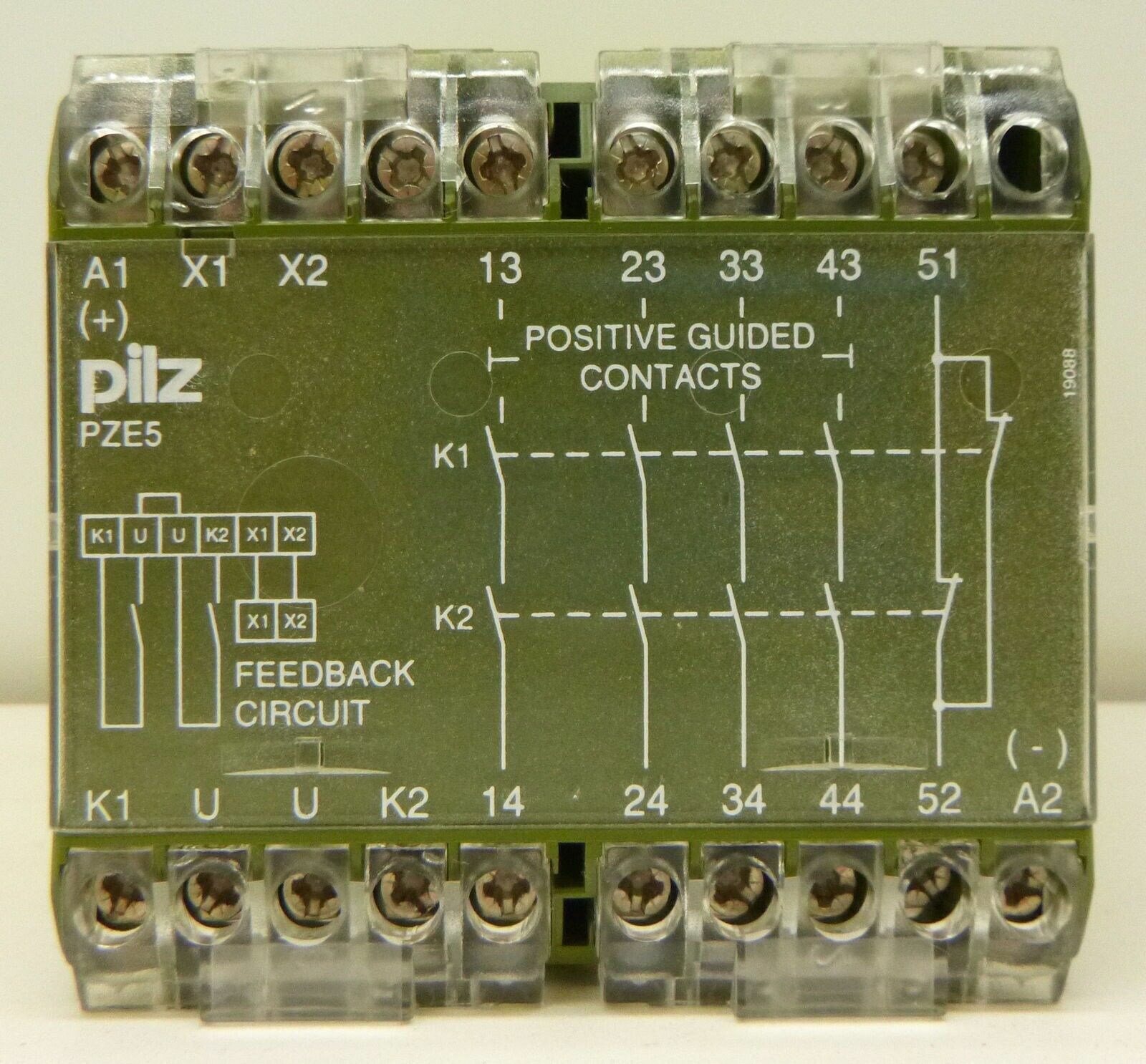 PILZ PZE5 4S/1Ö Güvenlik Rölesi Modülü