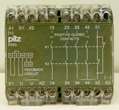 PILZ PZE5 4S/1Ö Güvenlik Rölesi Modülü