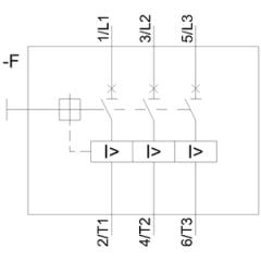 SIEMENS 3RV1011-0JA10 Motor Koruma Şalteri