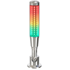 Siron D022 24V DC Katlanabilir Üç Renkli Şeffaf Buzzerlı İkaz Lambası