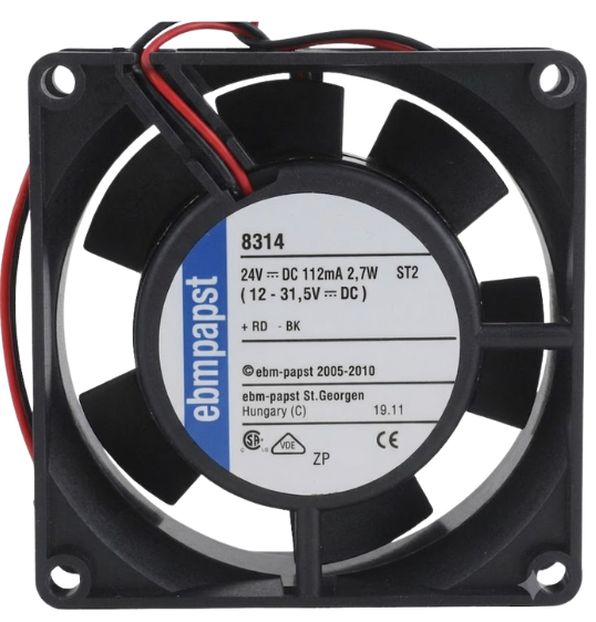 EBM-Papst 8314 24V DC 80x80x32mm Kompakt Fan