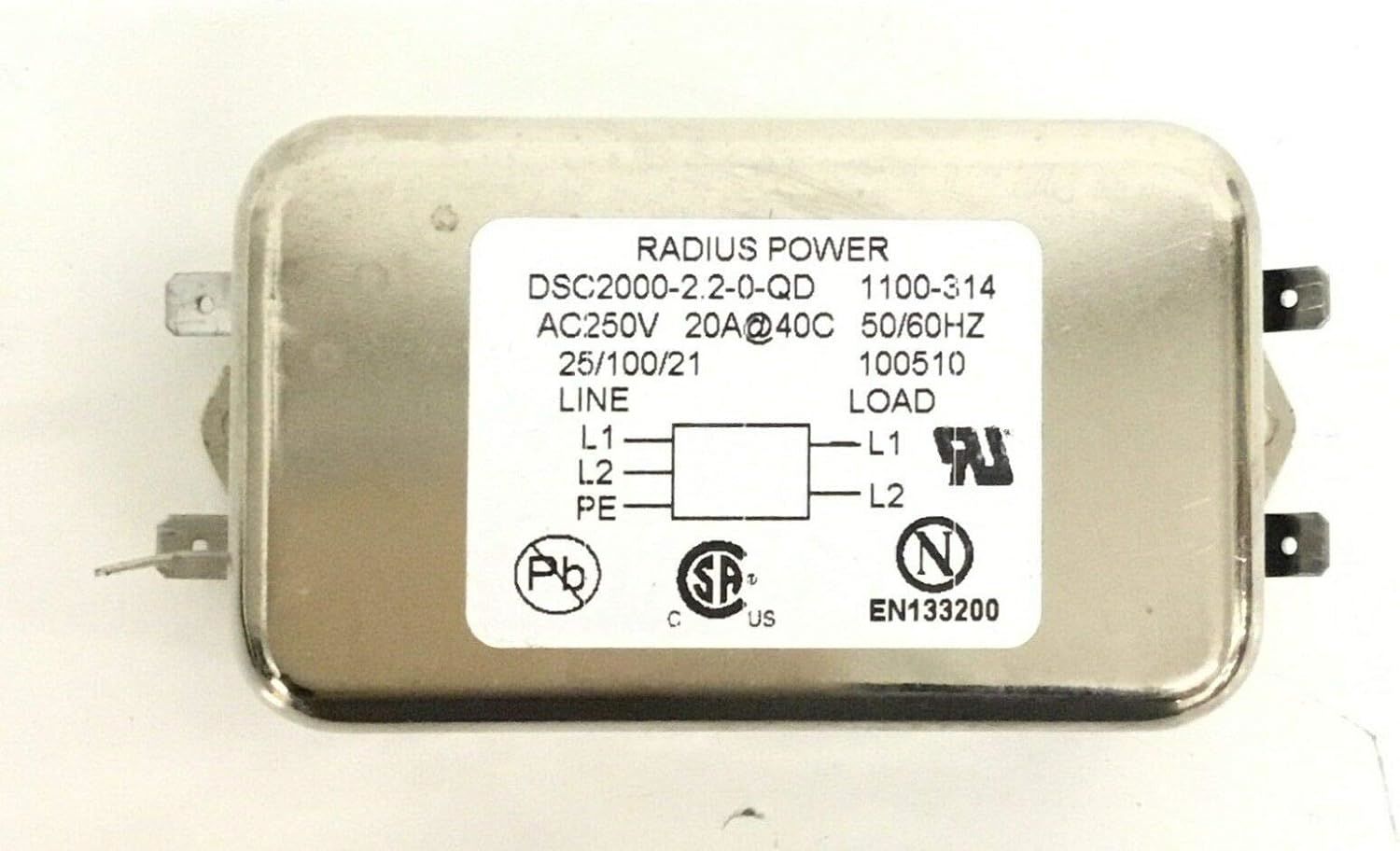 DSC2000-2.2-0-QD Filtre