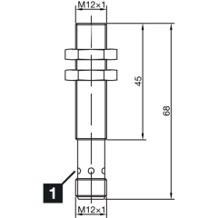 di-soric INS-M12-B04PS-B3 İndüktif Sensör M12 PNP