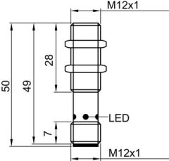 Leuze ISS 112MM/4NO-4E0-M12 İndüktif Sensör M12 PNP