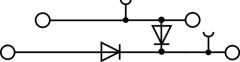 Weidmüller WDK 2.5 2D (1023500000) İki Katlı Diyotlu Klemens (2.5 mm²)