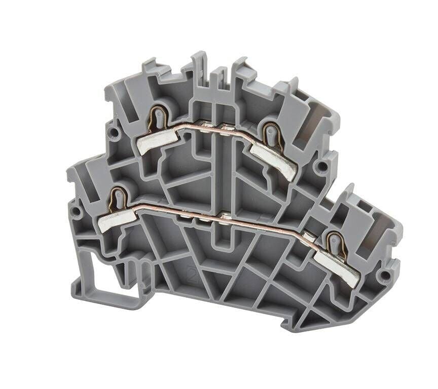Klemsan PYK 2.5-2F Mavi (307171) İki Katlı Yaylı Klemens (2.5 mm²)