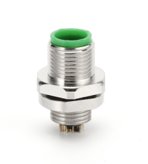 M12 Panel Tip 5 Pinli Erkek Konnektör FLQ-M12-M05