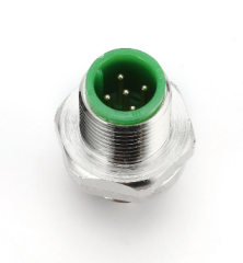 M12 Panel Tip 5 Pinli Erkek Konnektör FLQ-M12-M05