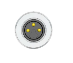 M8-F03T - M8 3 Pin Dişi Düz Konnektör - Velledq